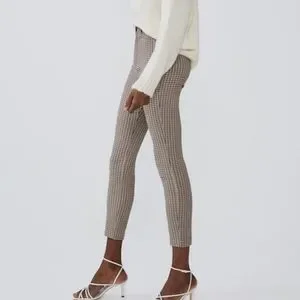 Zara Pants Jumpsuits Final Salezara High Waisted Plaid